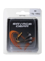 Savage Gear Ball Jig Heads No.2 1.5g Qty 3 Thumbnail Savage Gear Ball Jig Heads No.2 1.5g Qty 3