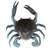 Savage Gear TPE 3D Crab Softbait 1in 1/14oz Blue Crab