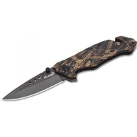 Summit Gear Pocket Knife 7.5cm Camo Brown Thumbnail Summit Gear Pocket Knife 7.5cm Camo Brown
