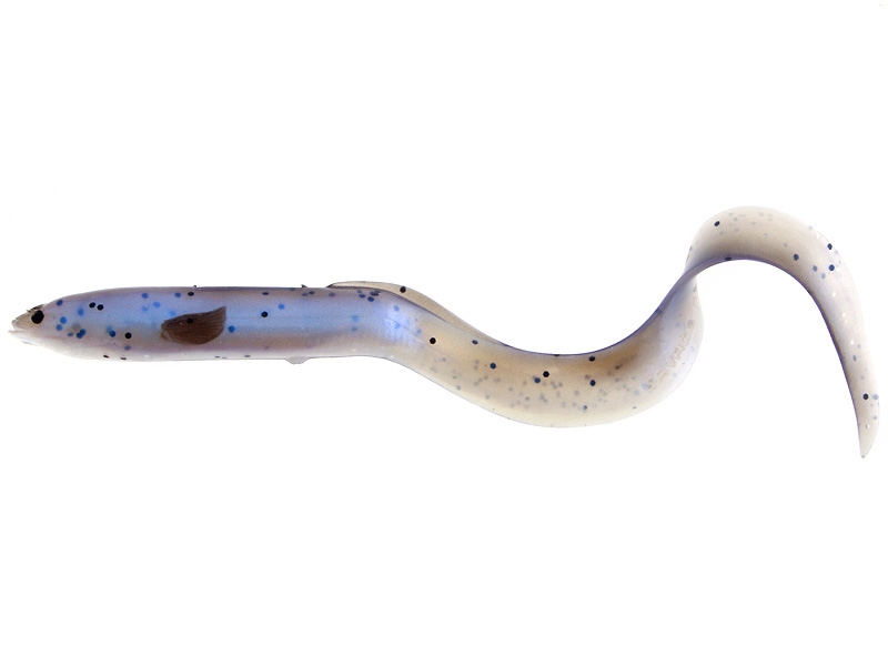 Savage Gear Real Eel Soft Bait 16cm Blue Black Pearl Qty 3