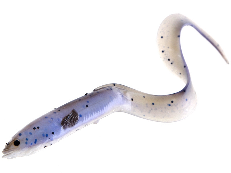 Savage Gear Real Eel Soft Bait 16cm Blue Black Pearl Qty 3