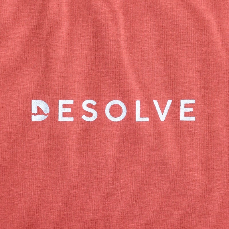 Desolve Shark Mens Singlet Burgundy Medium