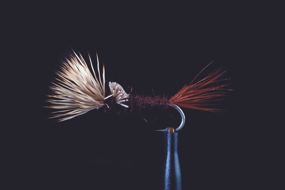 Manic Tackle Project Shaving Brush Dry Fly #12