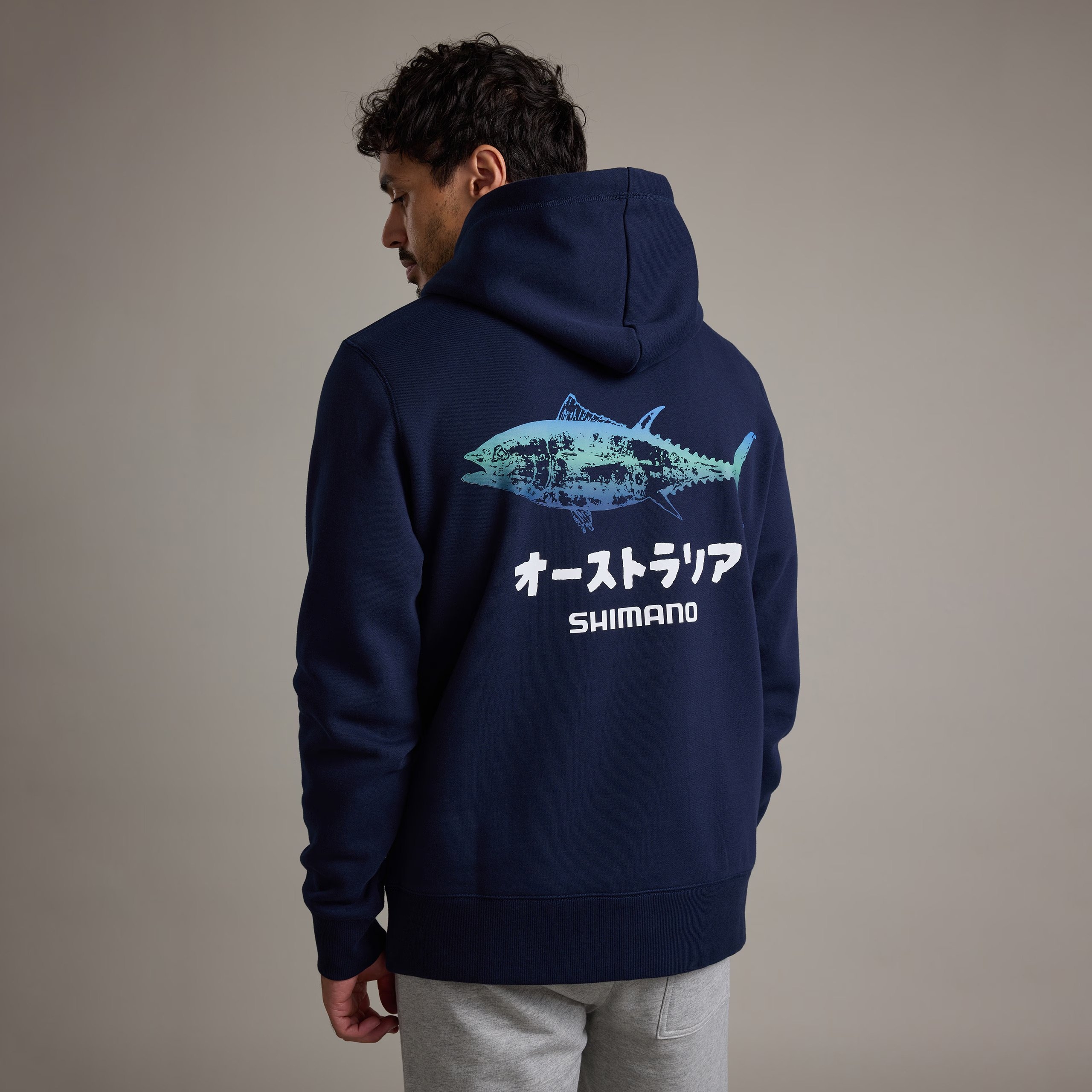 Shimano Gyotaku Mens Hoodie