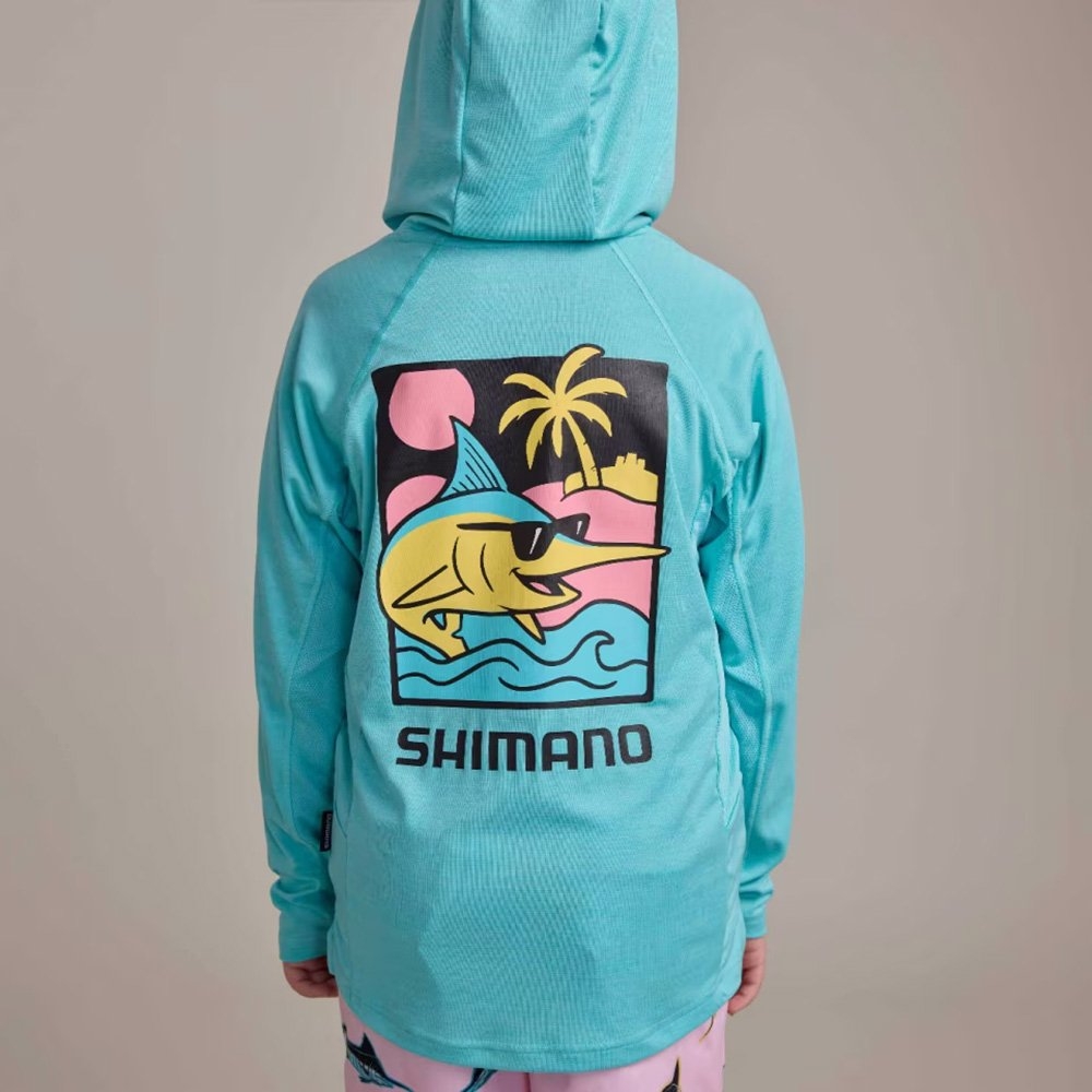 Shimano Pastel Pop Kids Tech Tee UPF50+