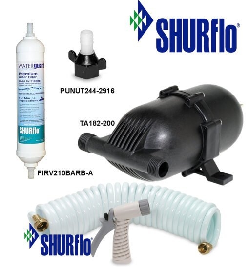 Shurflo Washdown Hose Only 25ft Black