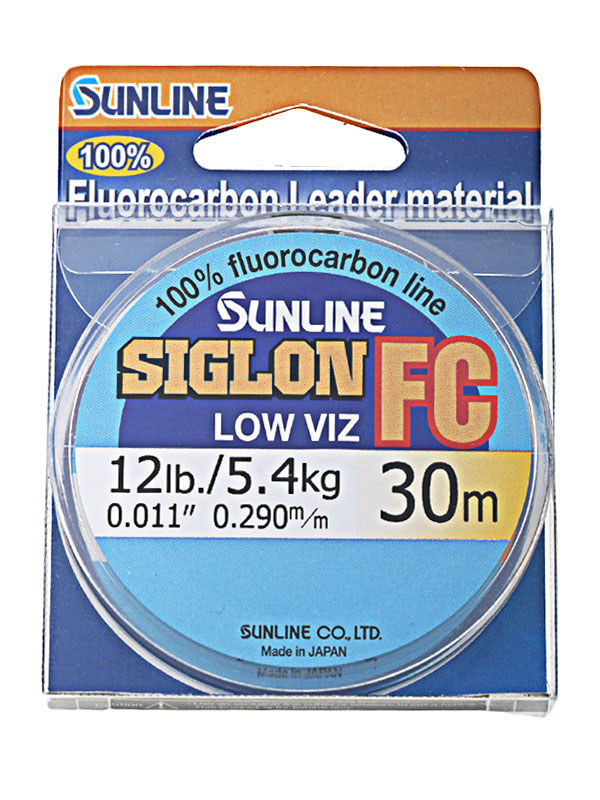 Sunline Siglon FC Fluorocarbon 30m 0.29mm 12lb