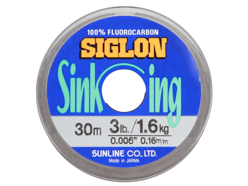 Sunline Siglon Sinking Fluorocarbon Leader Trace 3lb x 30m
