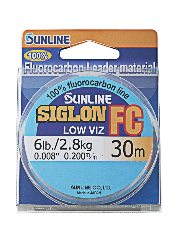 Sunline Siglon FC Fluorocarbon 30m 0.20mm 6lb