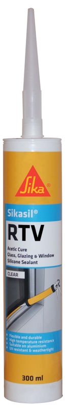Sikasil RTV Fast Cure Window Sealant 300ml Clear