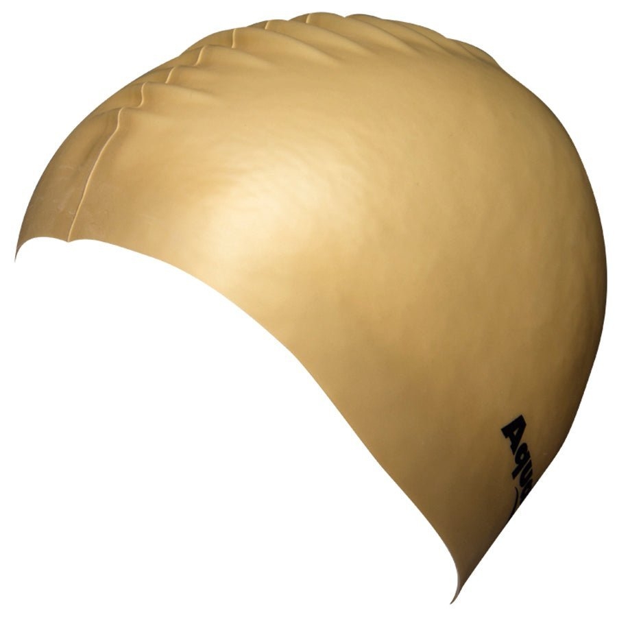 Aqualine Silicone Swim Cap Black