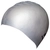 Aqualine Silicone Swim Cap Silver