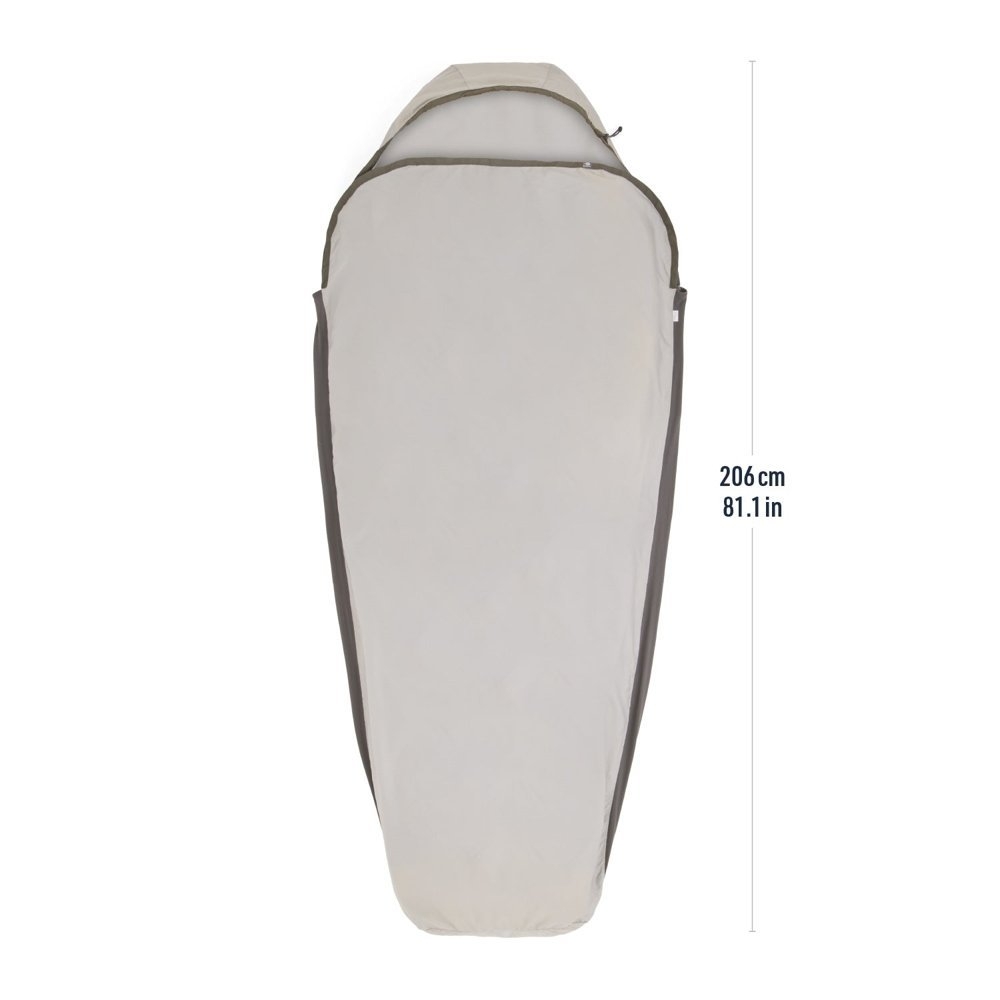 Sea to Summit Silk Blend Sleeping Bag Liner Metric Grey
