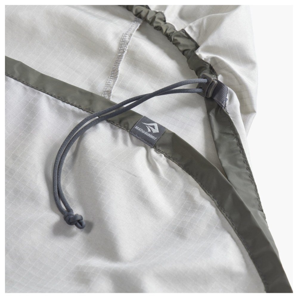 Sea to Summit Silk Blend Liner Metric Grey Rectangular