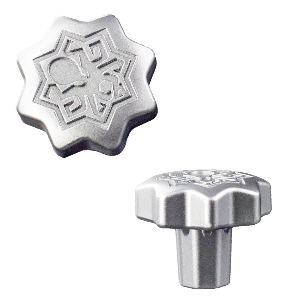 RAILBLAZA Icon Aluminium Replacement Knobs M6 Qty 2