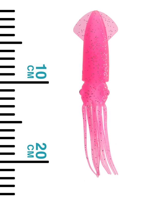 H2O Pro Single Squid Pink Glitter 22cm