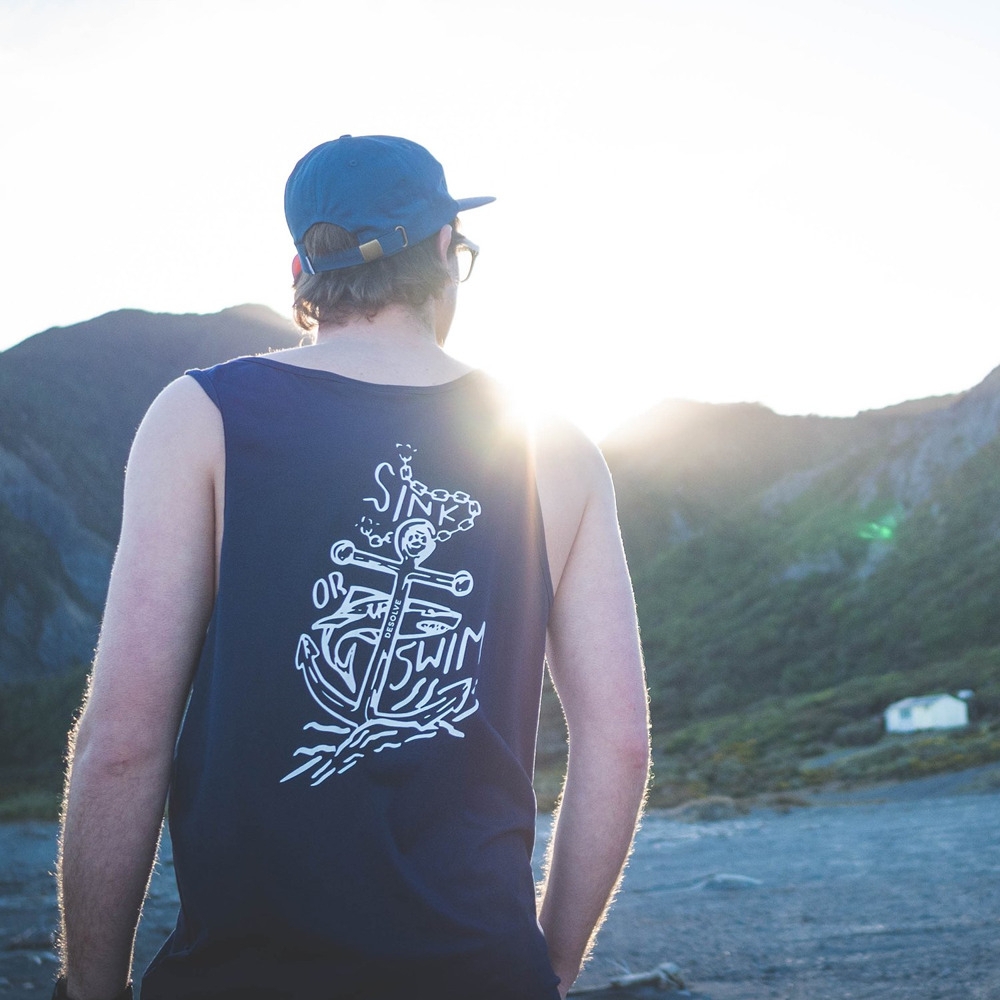 Desolve Sink or Swim Mens Singlet