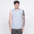 Desolve Siren UPF50  Mens Muscle Singlet Dusty Blue S