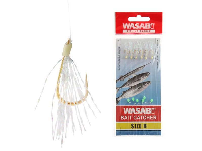 Wasabi Tackle Sabiki Bait Catcher Rig Size #6