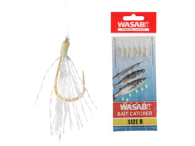Wasabi Tackle Sabiki Bait Catcher Rig Size #8