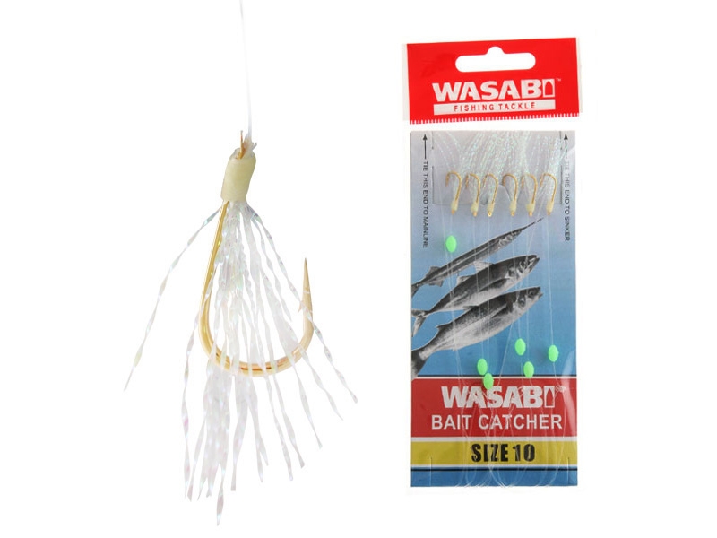 Wasabi Tackle Sabiki Bait Catcher Rig Size #10