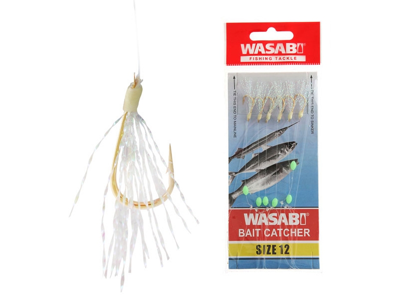Wasabi Tackle Sabiki Bait Catcher Rig Size #12