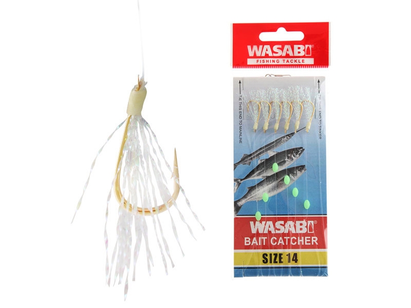 Wasabi Tackle Sabiki Bait Catcher Rig Size #14