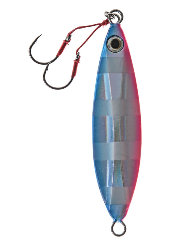 Zest Slow Jay Slow Pitch Jig 80g Blue Pink Zebra