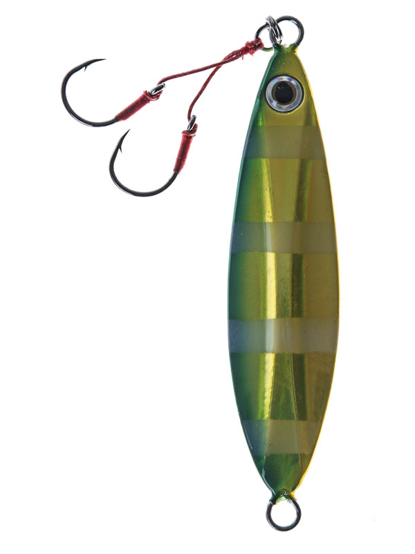 Zest Slow Jay Slow Pitch Jig 150g Green Zebra