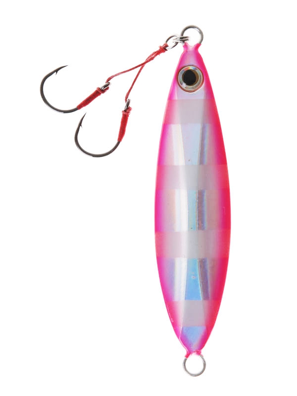 Zest Slow Jay Slow Pitch Jig 120g Pink Zebra