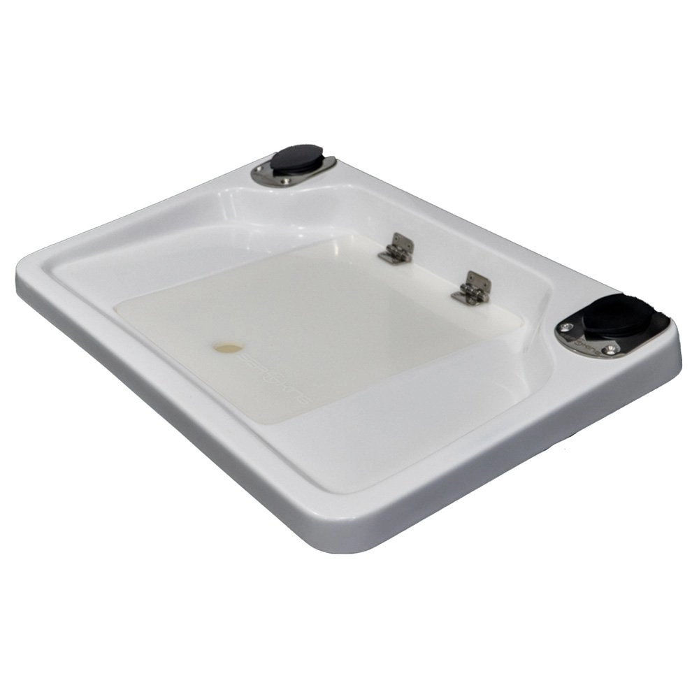 SeaKing SK-B01 Fibreglass Bait Board with 2 Rod Holders - 650 x 430mm SeaKing SK-B01 Fibreglass Bait Board with 2 Rod Holders - 650 x 430mm