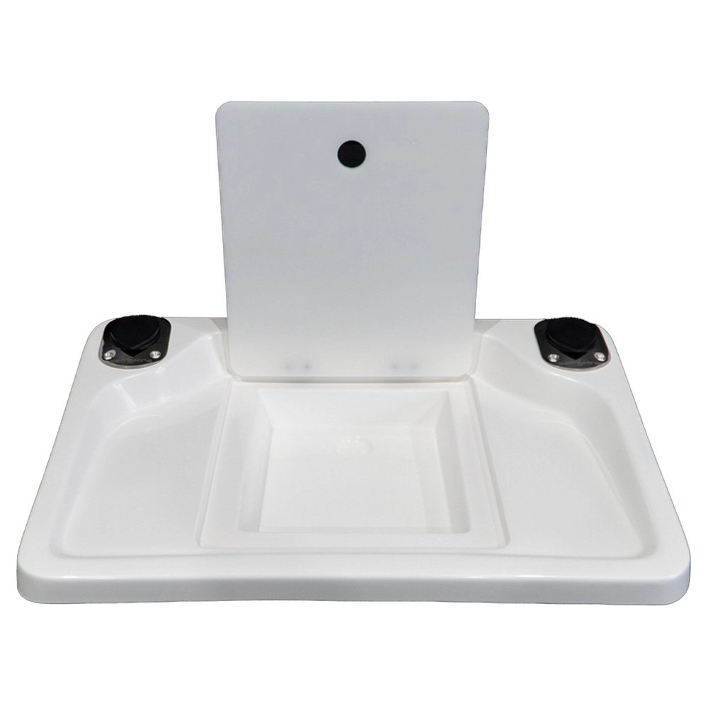 SeaKing SK-B01 Fibreglass Bait Board with 2 Rod Holders - 650 x 430mm SeaKing SK-B01 Fibreglass Bait Board with 2 Rod Holders - 650 x 430mm