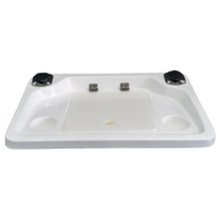 SeaKing SK-B02 Fibreglass Bait Board with 2 Rod Holders and 2 Cup Holders - 650 x 430mm Thumbnail SeaKing SK-B02 Fibreglass Bait Board with 2 Rod Holders and 2 Cup Holders - 650 x 430mm