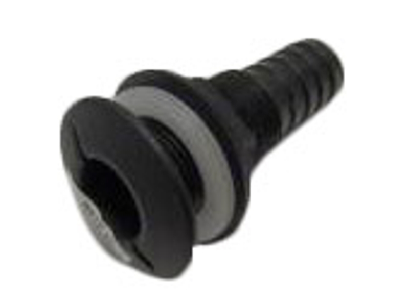 Black Skin Fitting 1in