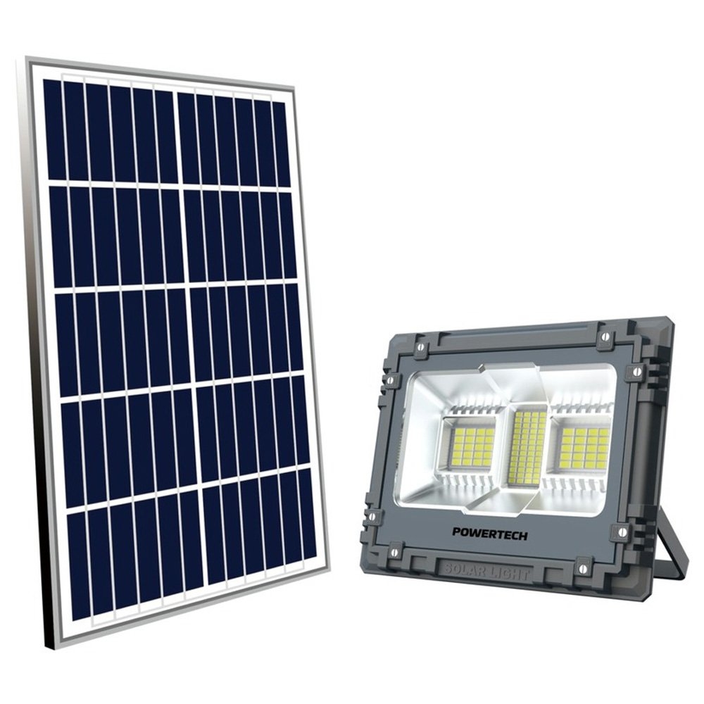 Powertech Solar Rechargeable RGB LED Flood Light 100W