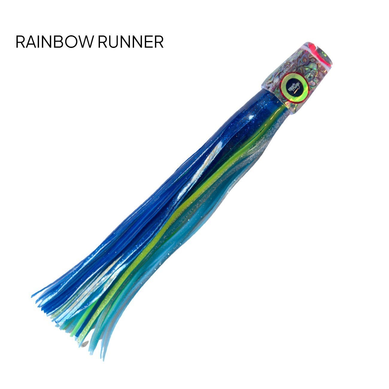 Black Magic Super Stripey XT Tuna Lure 270mm Single Rigged Rainbow Runner