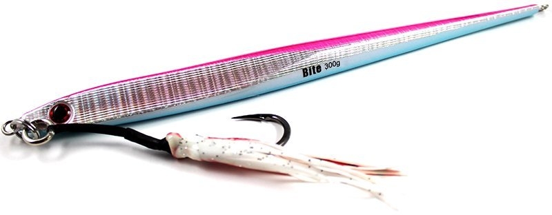Bite Slim Darter Jig 400g Luminous Body Pink