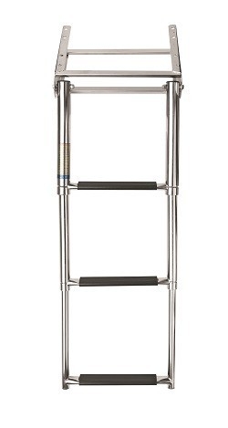 VETUS 3-Step Telescopic Stainless Boarding Ladder