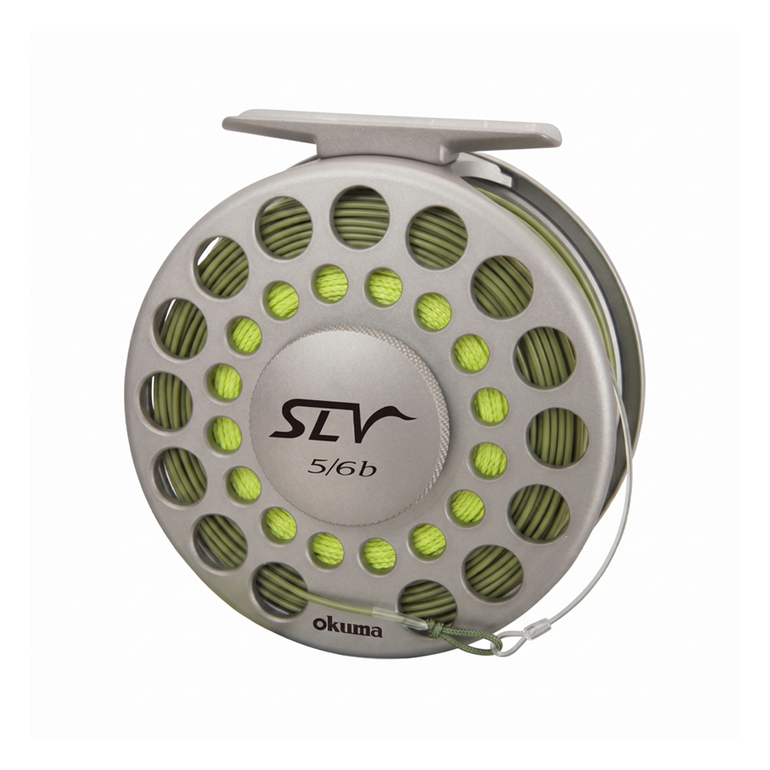 Okuma SLV 5/6B Large Arbor Fly Reel with Fly Line