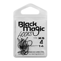 Black Magic KS Extra Strong Hooks Small Pack Thumbnail Black Magic KS Extra Strong Hooks Small Pack