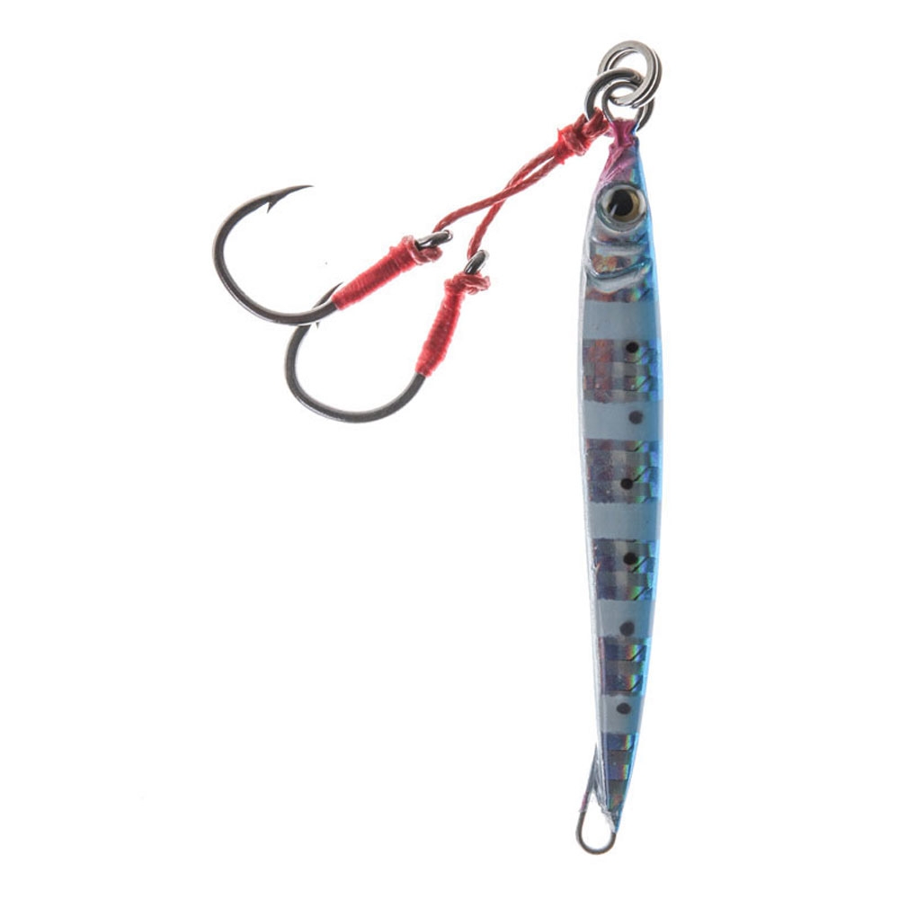 Zest Sling Metal Micro Jig Blue Zebra 28g