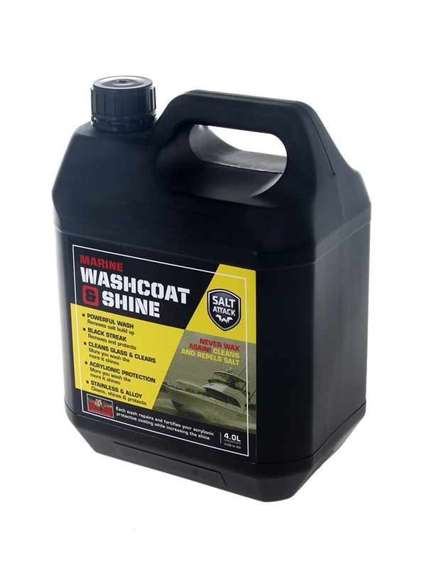 Salt Attack Marine Washcoat and Shine 4L