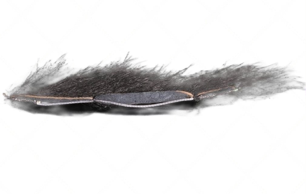 Manic Tackle Project Snake Streamer Fly Black #8
