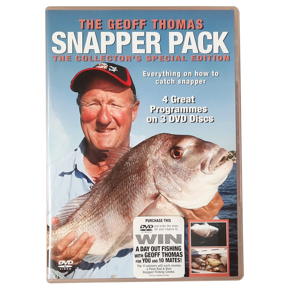Geoff Thomas Snapper Pack 3-Disc Special Edition DVD