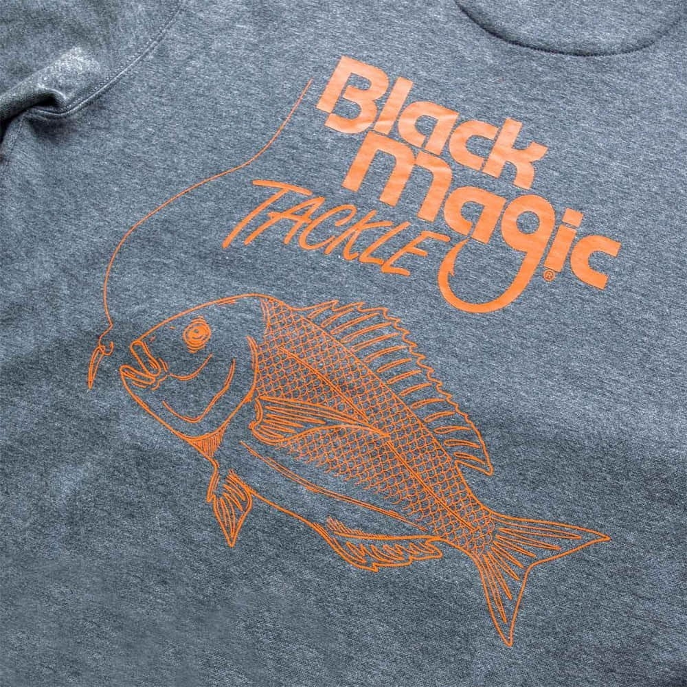 Black Magic Navigator Snapper Hoodie Grey Marle