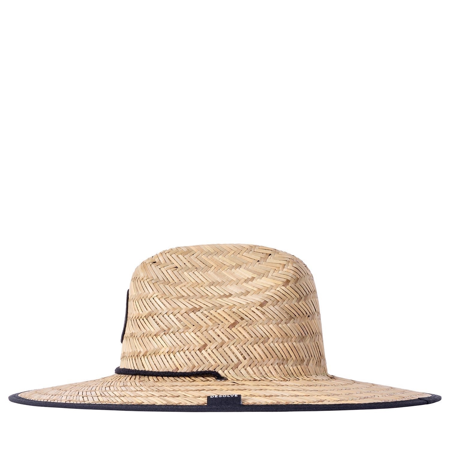 Desolve Snappy Straw Hat Charcoal L/XL