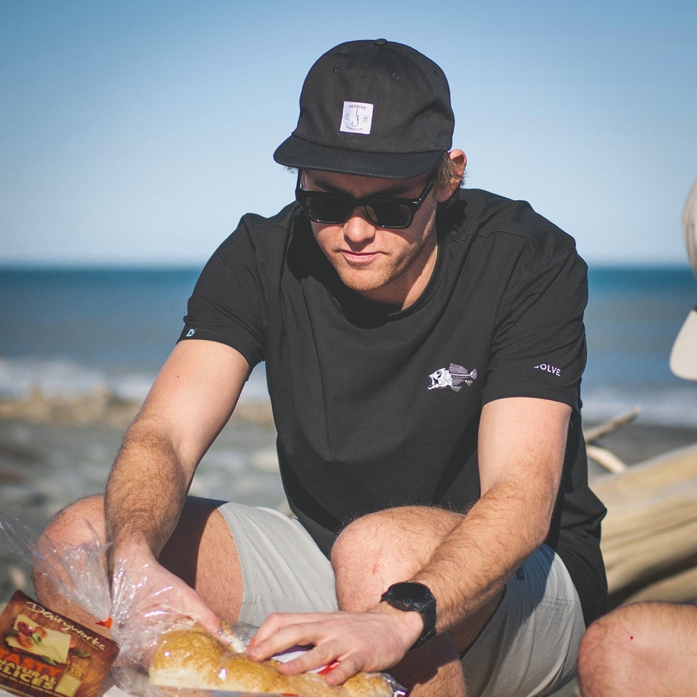 Desolve Snappy Mens T-Shirt Black Medium