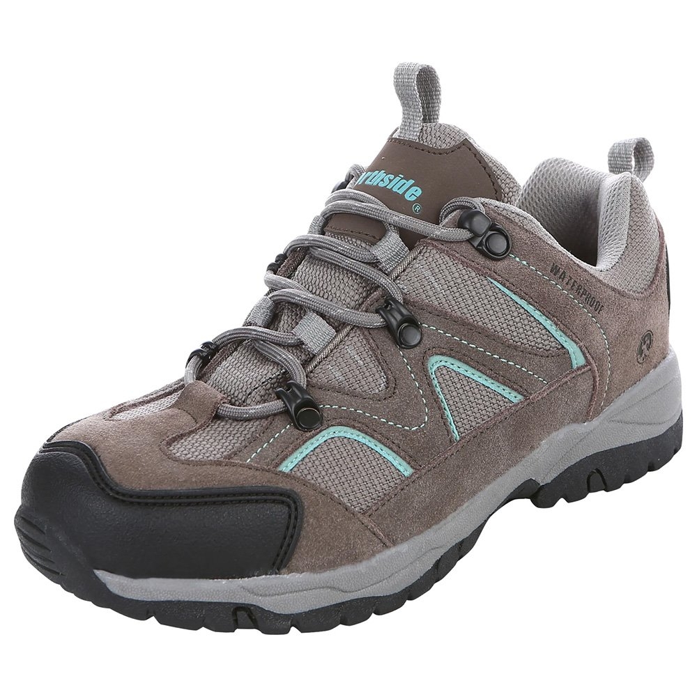Northside Snohomish Womens Low Hiking Boots Warm Grey/Sage US7.5
