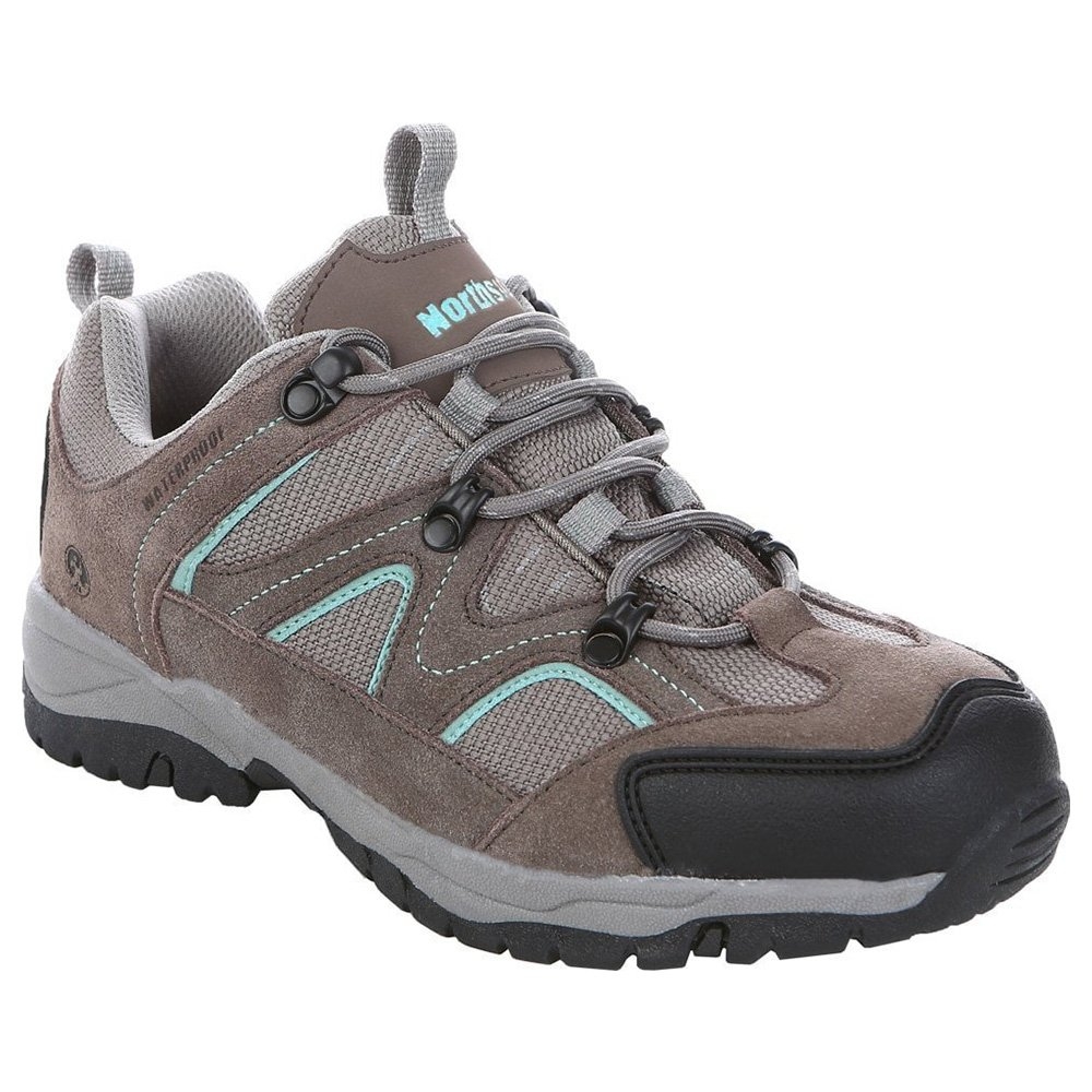 Northside Snohomish Womens Low Hiking Boots Warm Grey/Sage US7