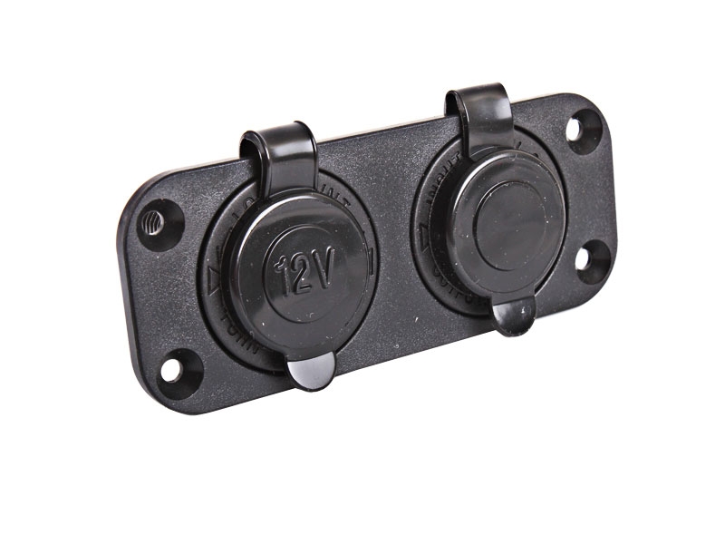 Cigarette Lighter and Dual USB Socket